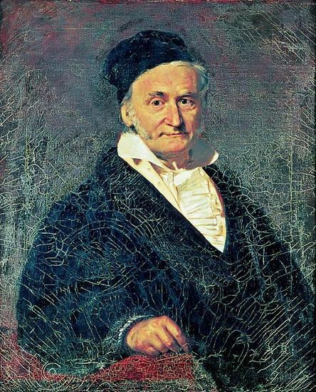 Carl Friedrich Gauß, Porträt des dänischen Malers Christian Albrecht Jensen, Pulkowo-Observatorium St. Petersburg