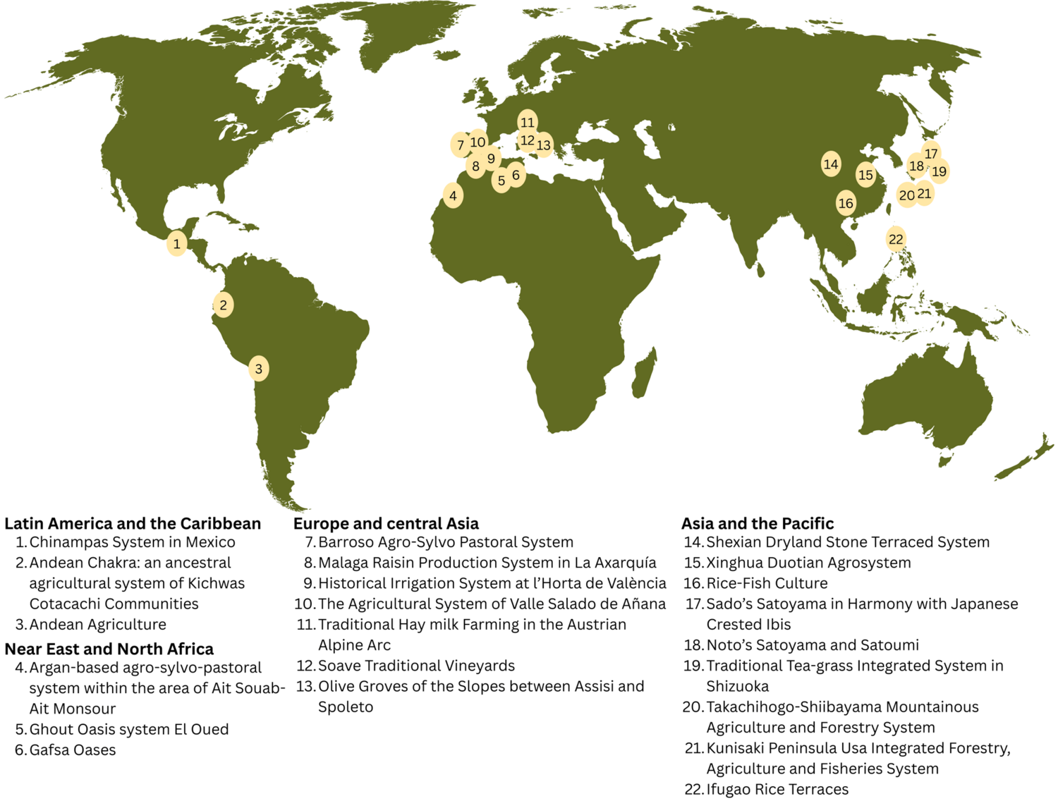 The sites that responded to the survey © Camporese, M. C. et al., Ecology and Society, DOI: 10.5751/ES-17116-310203; licensed by CC BY 4.0