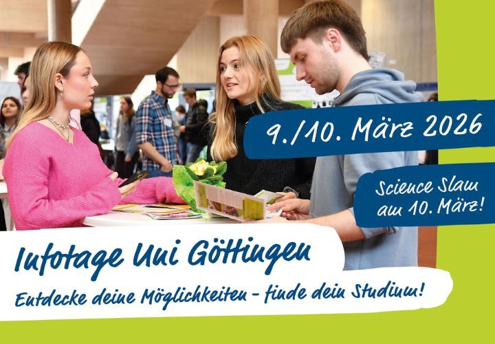 150 Vorträge, 80 Infostände, Führungen, Mitmachaktionen und ein Mensabesuch erlauben abwechslungsreiche Einblicke in Universität und Studienort