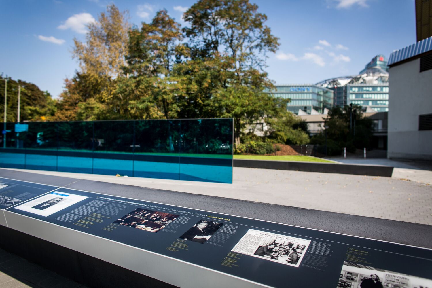 Freiluftausstellung zum Gedenk- und Informationsort für die Opfer der nationalsozialistischen »Euthanasie«-Morde