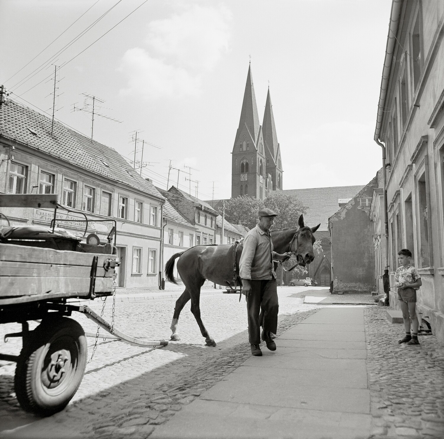 Klosterkirche St. Trinitatis, Neuruppin, 1970.