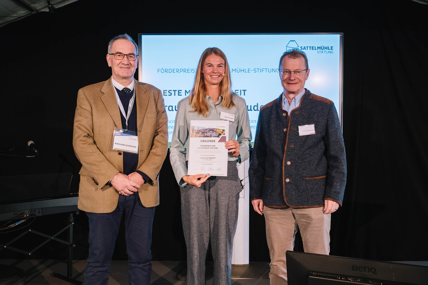Preisträgerin in der Kategorie „beste Masterarbeit“: Leonie von Rudorff
