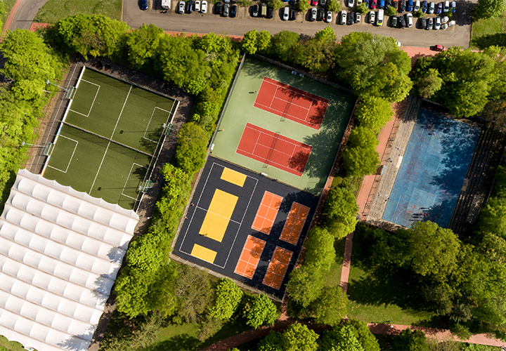 Neue Outdoor Spielflächen am Hochschulsport