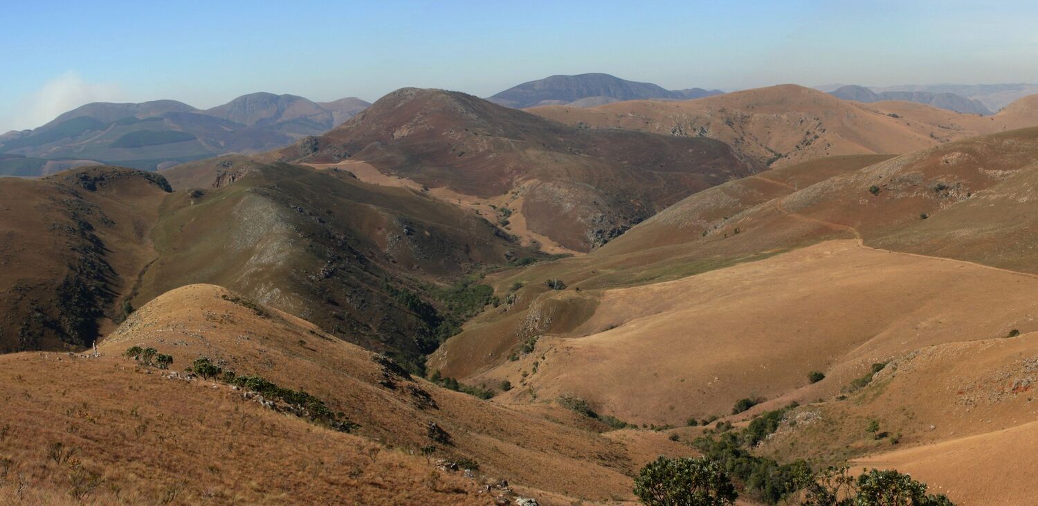 Gebirgsregion des Barberton-Grünsteingürtels in Südafrika