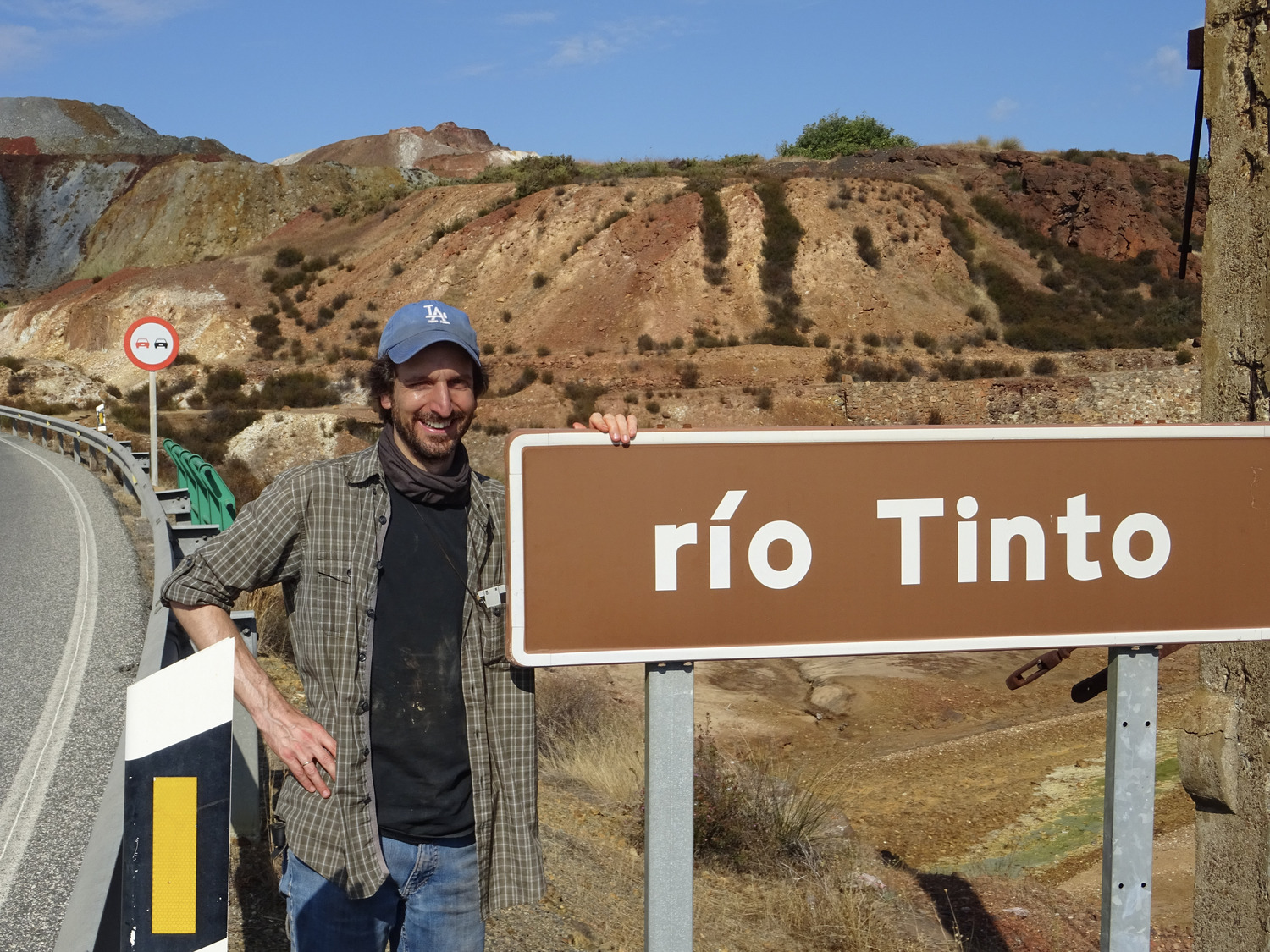 Jan-Peter Duda at the Río Tinto