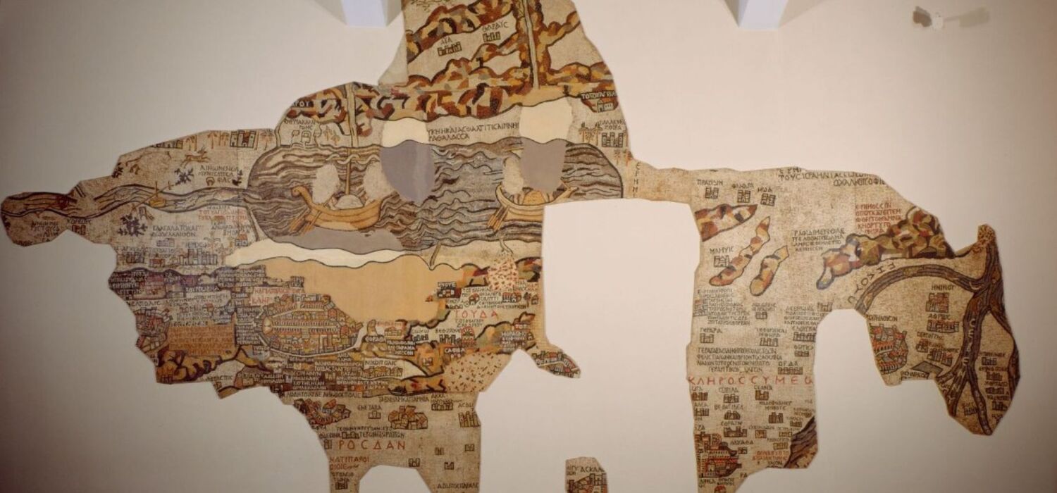 Madaba-Karte in der Sammlung der Gipsabgüsse antiker Skulpturen