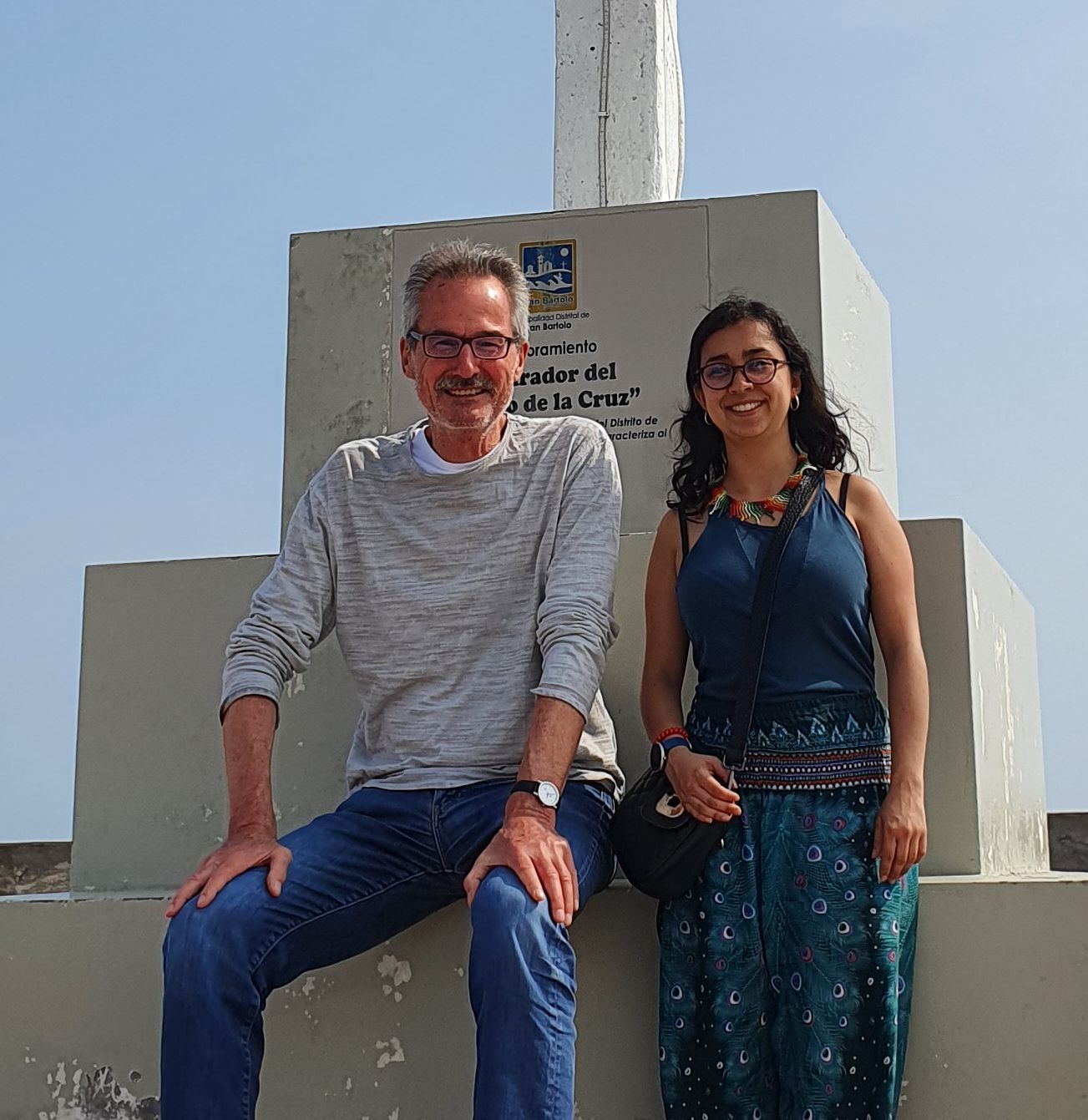 Professor Teja Tscharntke (left) and Dr Carolina Ocampo-Ariza who led the study at the Agroecology and Functional Agrobiodiversity Group from Göttingen University.